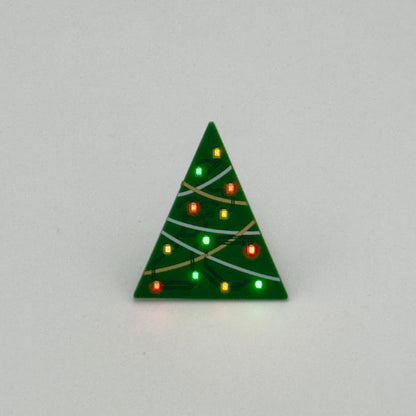 Christmas Tree Pin Badge