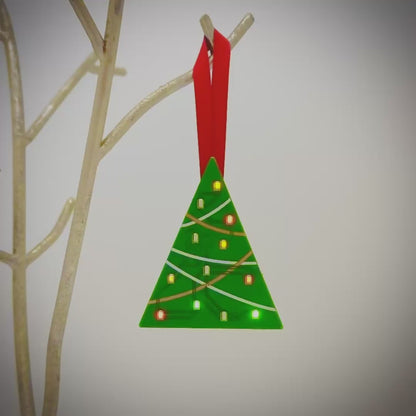 Christmas Tree Pin Badge